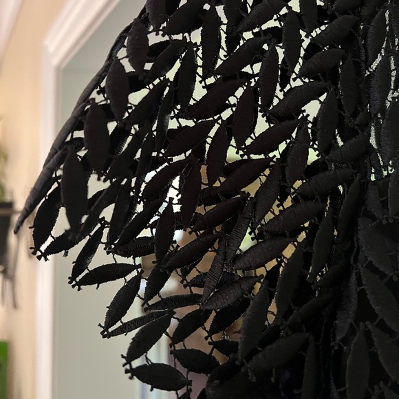 Fancy Black MIDI Dress - Picture 3 of 12